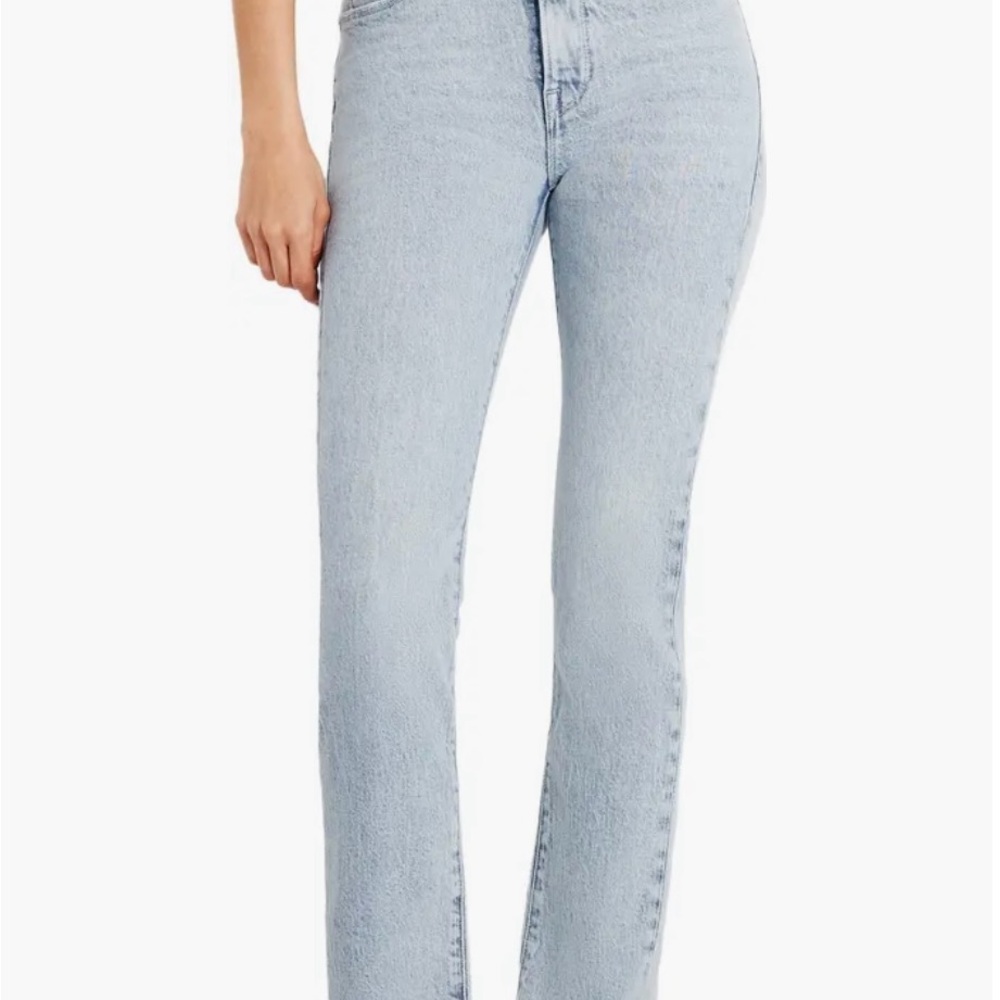 Good American GOOD CLASSIC SLIM STACKED JEANS